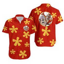 Rescue Rangers Chip n Dale Hawaiian Shirt Gift For Your Girlfriend Boyfriend Gift For Love Gift For Friend Best Valentine Present Holiday Gift