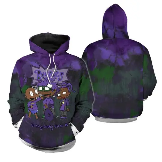 Retro Court Purple 13s Matching 3D Hoodie