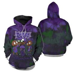 Retro Court Purple 13s Matching 3D Hoodie