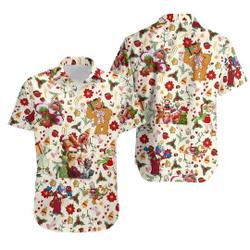 Retro Muppets Disney Hawaiian Shirt Gift For Your Girlfriend Boyfriend Gift For Love Gift For Friend Best Valentine Present Holiday Gift