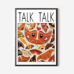Retro Vintage Talk Talk The Colour Of Spring Cool Gift Classic Premium Matte Vertical Poster Meaningful Gift For Family Gift For Boyfriend Valentine Gift Birthday Gift Holiday Gift