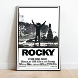 Rocky (1976) Premium Matte Vertical Poster Meaningful Gift For Family Gift For Boyfriend Valentine Gift Birthday Gift Holiday Gift