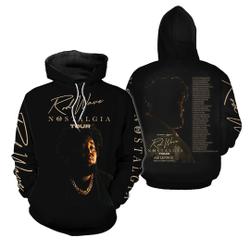Rod Wave Nostalgia Concert Rap 3D Hoodie
