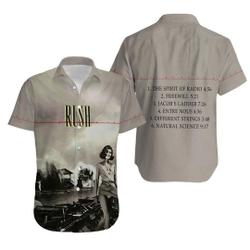 Rush Rock Band Permanent Waves Hawaiian Shirt Gift For Your Girlfriend Boyfriend Gift For Love Gift For Friend Best Valentine Present Holiday Gift