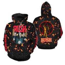 Rush Unisex 3D Hoodie