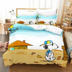 Snoopy Bedding Set Gift For Your Girlfriend Boyfriend Gift For Love Gift For Friend Best Valentine Present Holiday Gift