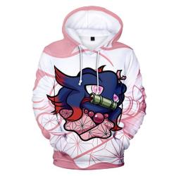 demon Hoodies Teens Adults Casual Manga 3D Hoodie