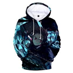 demon: Kimetsu no Yaiba Anime 3D Hoodie