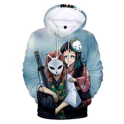 demon: Kimetsu no Yaiba Anime 3D Hoodie