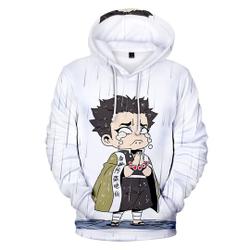 demon: Kimetsu no Yaiba Anime 3D Hoodie