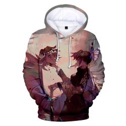 demon: Kimetsu no Yaiba Anime 3D Hoodie