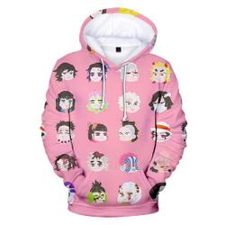 demon Anime Hoodies Cartoon 3D Hoodie