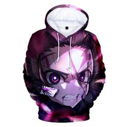 demon: Kimetsu no Yaiba Anime 3D Hoodie