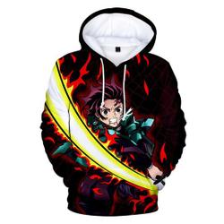 demon: Kimetsu no Yaiba Anime 3D Hoodie