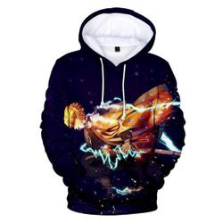 demon: Kimetsu no Yaiba Anime 3D Hoodie