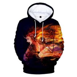 demon: Kimetsu no Yaiba Anime 3D Hoodie