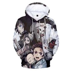 demon: Kimetsu no Yaiba Anime 3D Hoodie