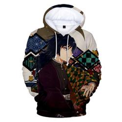 demon: Kimetsu no Yaiba Anime 3D Hoodie