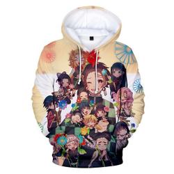 demon: Kimetsu no Yaiba Anime 3D Hoodie