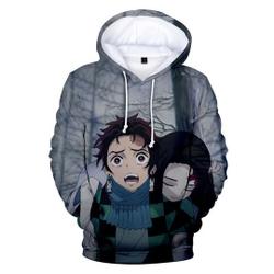 demon: Kimetsu no Yaiba Anime 3D Hoodie