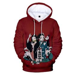 demon: Kimetsu no Yaiba Anime 3D Hoodie
