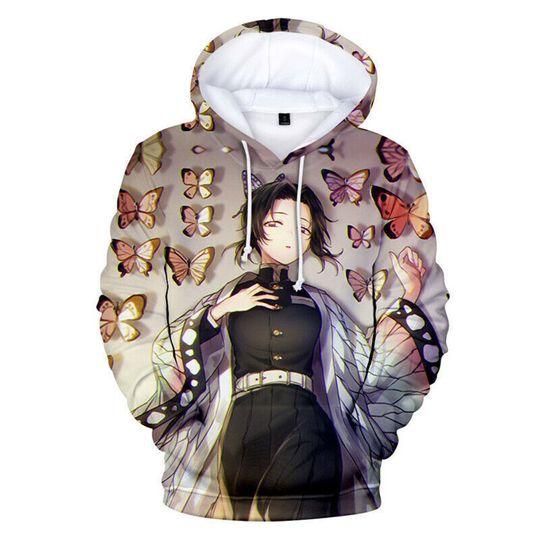 demon: Kimetsu no Yaiba Anime 3D Hoodie