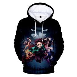 demon: Kimetsu no Yaiba Anime 3D Hoodie