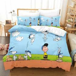 Snoopy Bedding Set Gift For Your Girlfriend Boyfriend Gift For Love Gift For Friend Best Valentine Present Holiday Gift