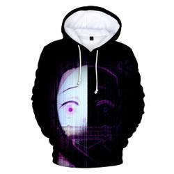 demon: Kimetsu no Yaiba Anime 3D Hoodie