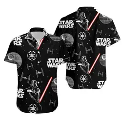 S tar Wars Darth Vader Mens Hawaiian Shirts Gift For Your Girlfriend Boyfriend Gift For Love Gift For Friend Best Valentine Present Holiday Gift