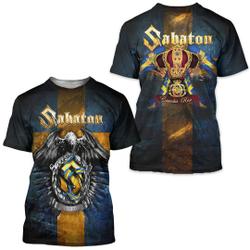 SABATON 3D Tshirt Meaningful Gift For Family Gift For Boyfriend Valentine Gift