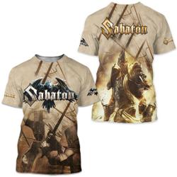 Sabaton 3D Tshirt Meaningful Gift For Family Gift For Boyfriend Valentine Gift