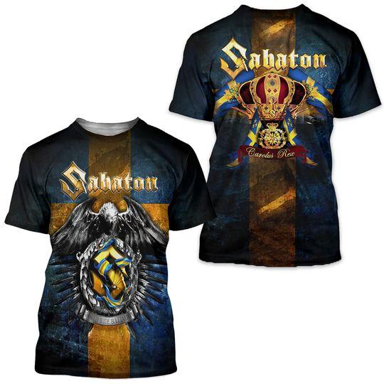 Sabaton 3D Tshirt, Sabaton 3D Tshirt Meaningful Gift For Family Gift For Boyfriend Valentine Gift
