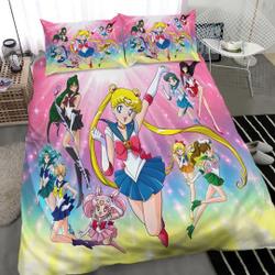 Sailor Moon Bedding Set Gift For Your Girlfriend Boyfriend Gift For Love Gift For Friend Best Valentine Present Holiday Gift