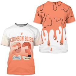 Sauce Number 23 Goat Shoes Unisex Sneaker Shirt Match Crimson Bliss 5s Tee Meaningful Gift For Family Gift For Boyfriend Valentine Gift