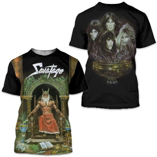 Savatage, the 70s, 80s, and 90s Rock Legend T-Shirt Meaningful Gift For Family Gift For Boyfriend Valentine Gift