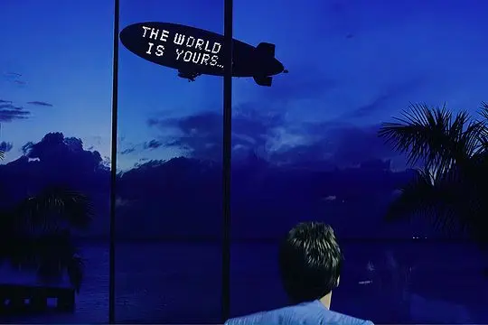 Scarface The World is Yours Canvas Meaningful Gift For Family Gift For Boyfriend Valentine Gift Birthday Gift Holiday Gift