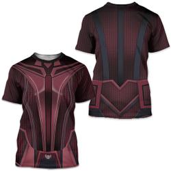Scarlet Witch/Wanda Maximoff WandaVision 3D T-shirt Meaningful Gift For Family Gift For Boyfriend Valentine Gift