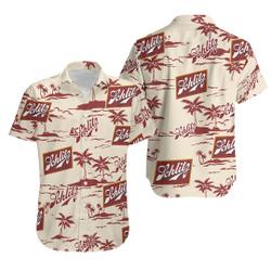 Schlitz Hawaiian Beach Pattern Shirt, hawaii beer Loves Shirt, Summer Hawaii Shirt Gift For Your Girlfriend Boyfriend Gift For Love Gift For Friend Best Valentine Present Holiday Gift