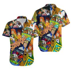 Scooby-Doo 2023 Unisex Hawaiian Shirt Gift For Your Girlfriend Boyfriend Gift For Love Gift For Friend Best Valentine Present Holiday Gift