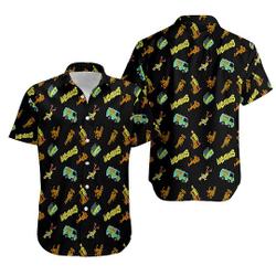 Scooby Doo Hawaiian Shirt Gift For Your Girlfriend Boyfriend Gift For Love Gift For Friend Best Valentine Present Holiday Gift