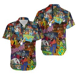 Scooby Doo Hawaiian Shirt Gift For Your Girlfriend Boyfriend Gift For Love Gift For Friend Best Valentine Present Holiday Gift