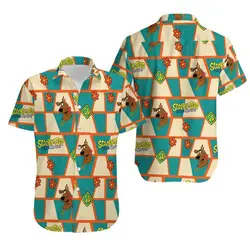 Scooby Doo Men's Hawaiian Shirt Gift For Your Girlfriend Boyfriend Gift For Love Gift For Friend Best Valentine Present Holiday Gift