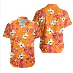 PKM Buizel Hawaiian Hibiscus Flower Pattern shirt Gift For Your Girlfriend Boyfriend Gift For Love Gift For Friend Best Valentine Present Holiday Gift