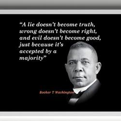 Booker T. Washington Quote On Truth, Right, And Good Poster Meaningful Gift For Family Gift For Boyfriend Valentine Gift Birthday Gift Holiday Gift