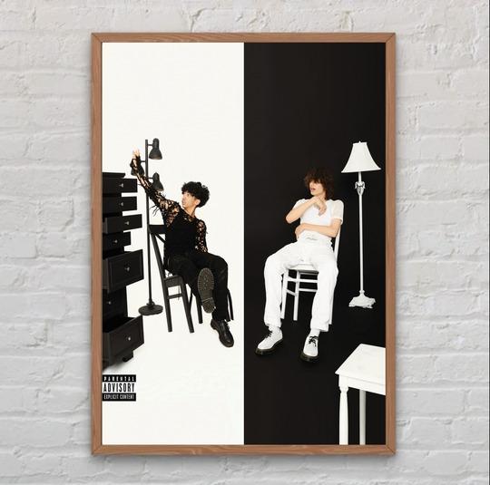 Glaive and Ericdoa mpritkaji Then I'll Be Happy Poster Meaningful Gift For Family Gift For Boyfriend Valentine Gift Birthday Gift Holiday Gift