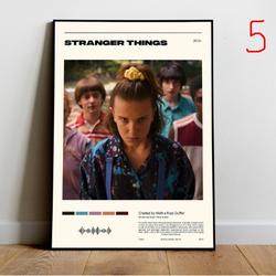 Stranger Things / Matt & Ross Duffer / Digital Download Minimalist Tv Series Poster - Vintage Retro Art Print Meaningful Gift For Family Gift For Boyfriend Valentine Gift Birthday Gift Holiday Gift