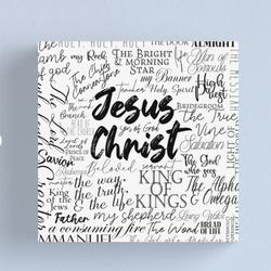 Names of God Canvas Meaningful Gift For Family Gift For Boyfriend Valentine Gift Birthday Gift Holiday Gift