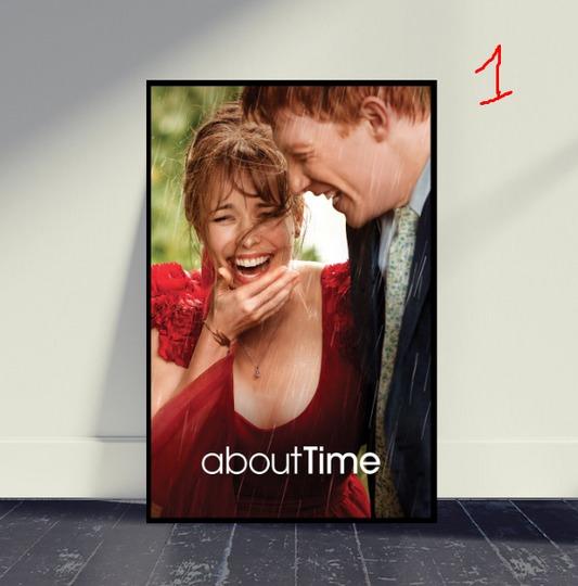 About Time Movie Poster Meaningful Gift For Family Gift For Boyfriend Valentine Gift Birthday Gift Holiday Gift