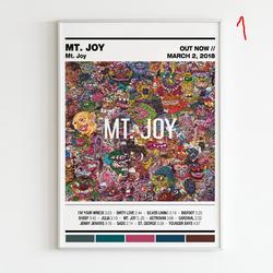 Mt. Joy  Album Poster Meaningful Gift For Family Gift For Boyfriend Valentine Gift Birthday Gift Holiday Gift